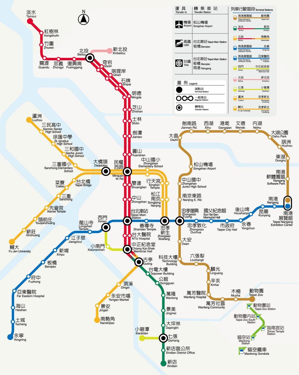 térkép Taipei mrt viteldíj 