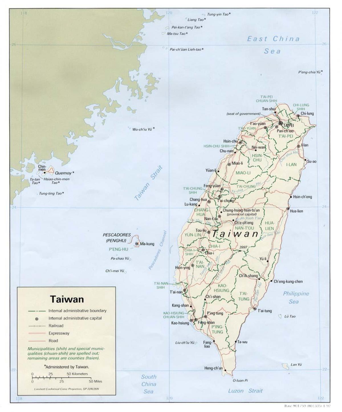 térkép xinbei tajvan