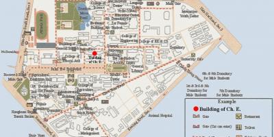 National taiwan university campus térkép
