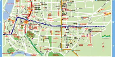 Taipei busz útvonal térkép