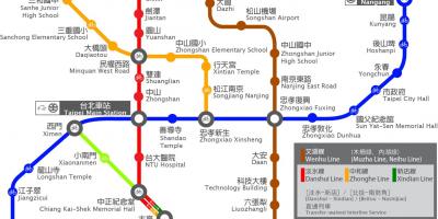 Thsr Taipei station térkép