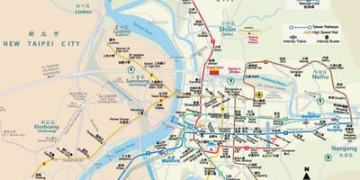 Taipei térkép
