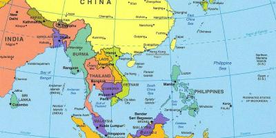 Taipei elhelyezkedés a világ térkép