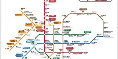 Térkép Taipei este piacokon